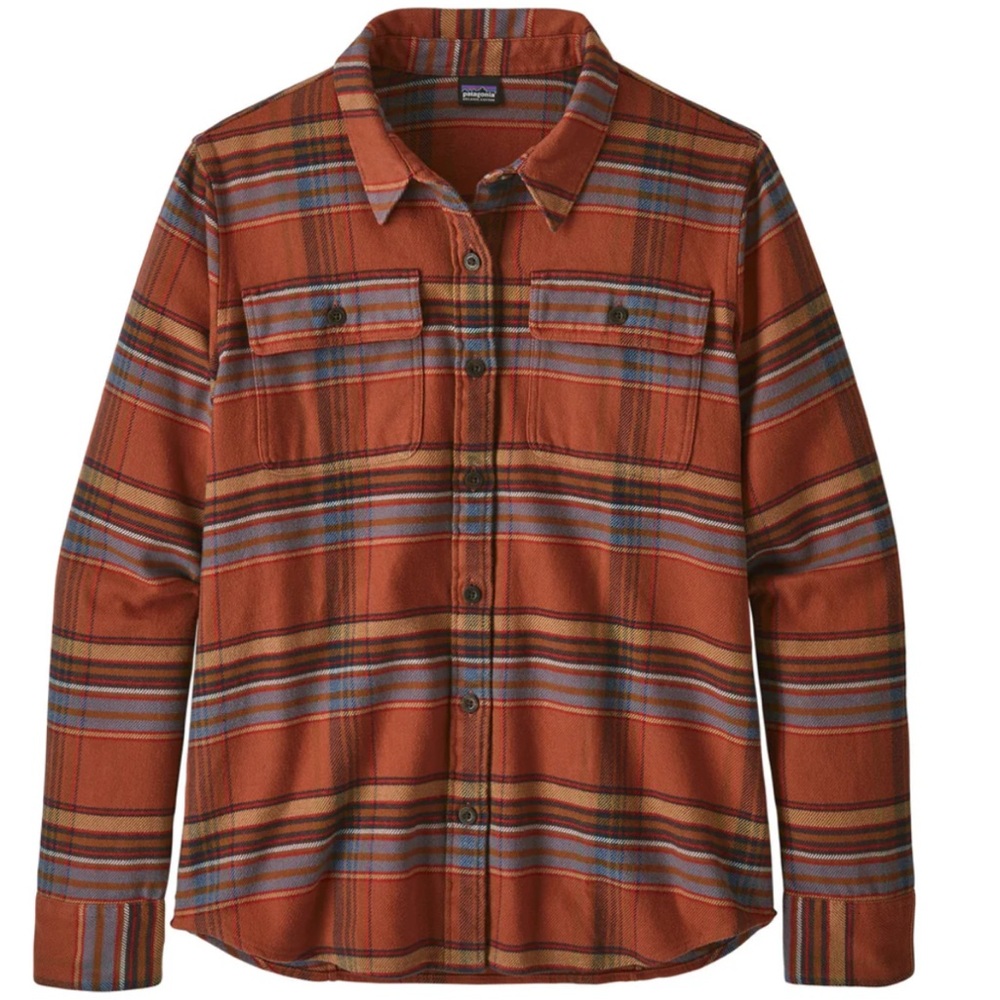 Patagonia Red Plaid Button-Up Shirt